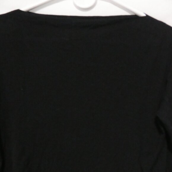 JOE FRESH | small | Black Long Sleeve Pullover Shirt - Picture 11 of 14